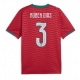 Portugal Ruben Dias #3 Replike Domaci Dres SP 2026 Kratak Rukav